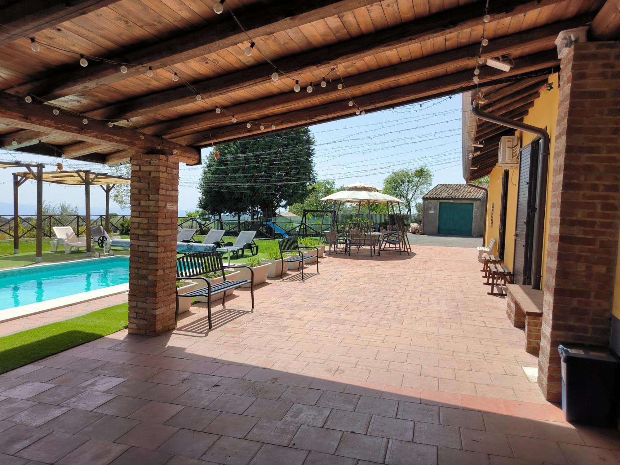 Villa Egle Belpasso, Villa Vacanza Con Piscina Exterior photo